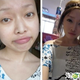 Illustration for article titled The Uniform Beauty Of Asian Women Before And After Makeup